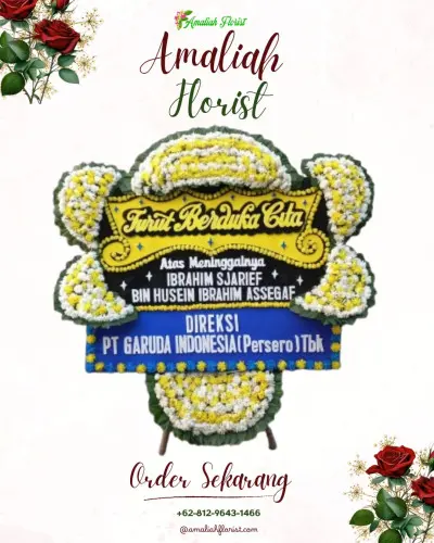 Papan Bunga Duka di Srumbung